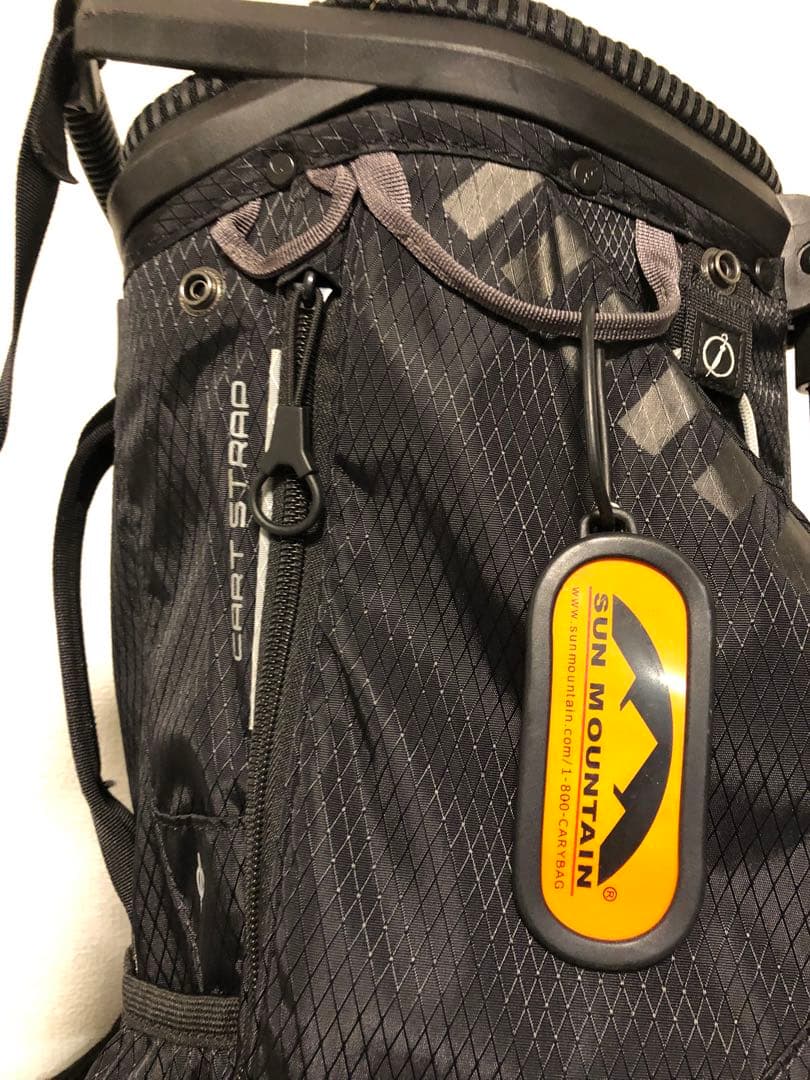 【送料込み】激レア希少　サンマウンテン　スタンド式　キャディバッグ　軽量