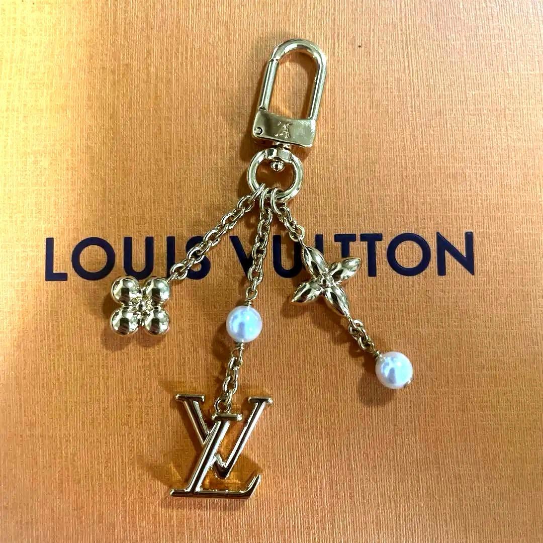 美品 ルイヴィトン マイクロ ルイザ キーホルダー