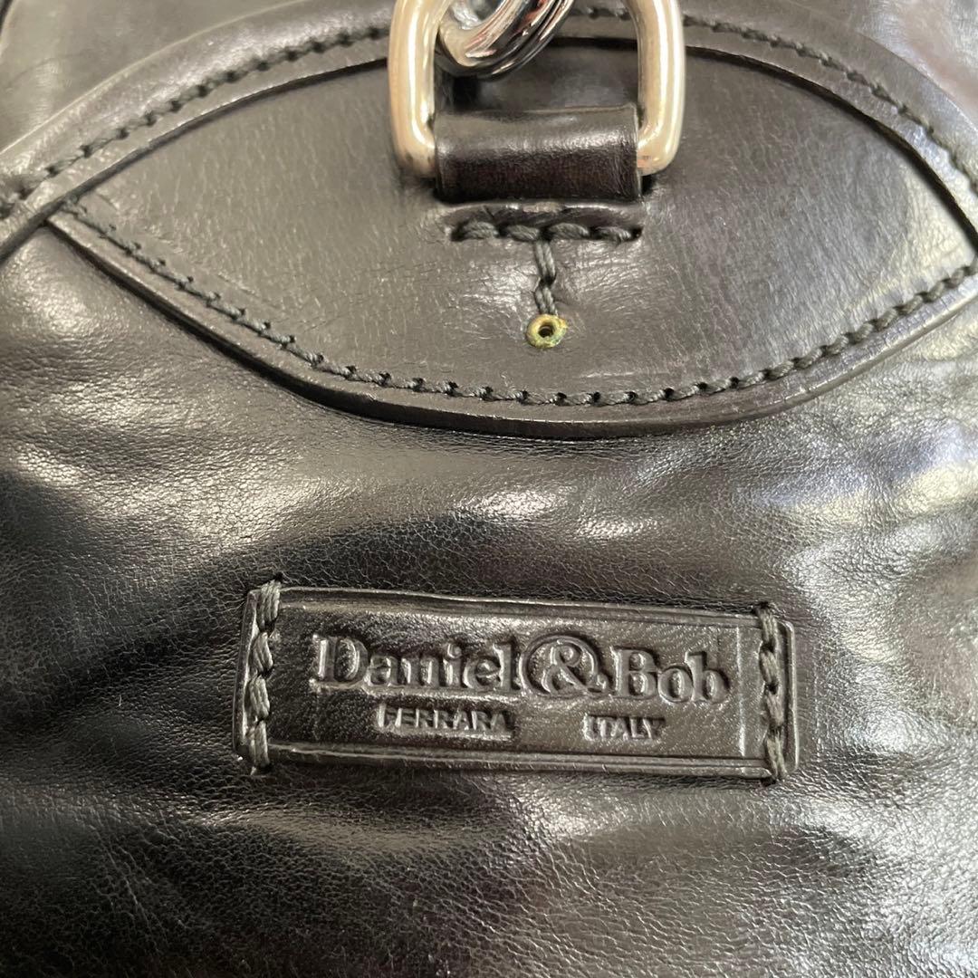 Daniel＆Bob ピッポ ローディー牛革 カーフ ボディバッグ　ブラック