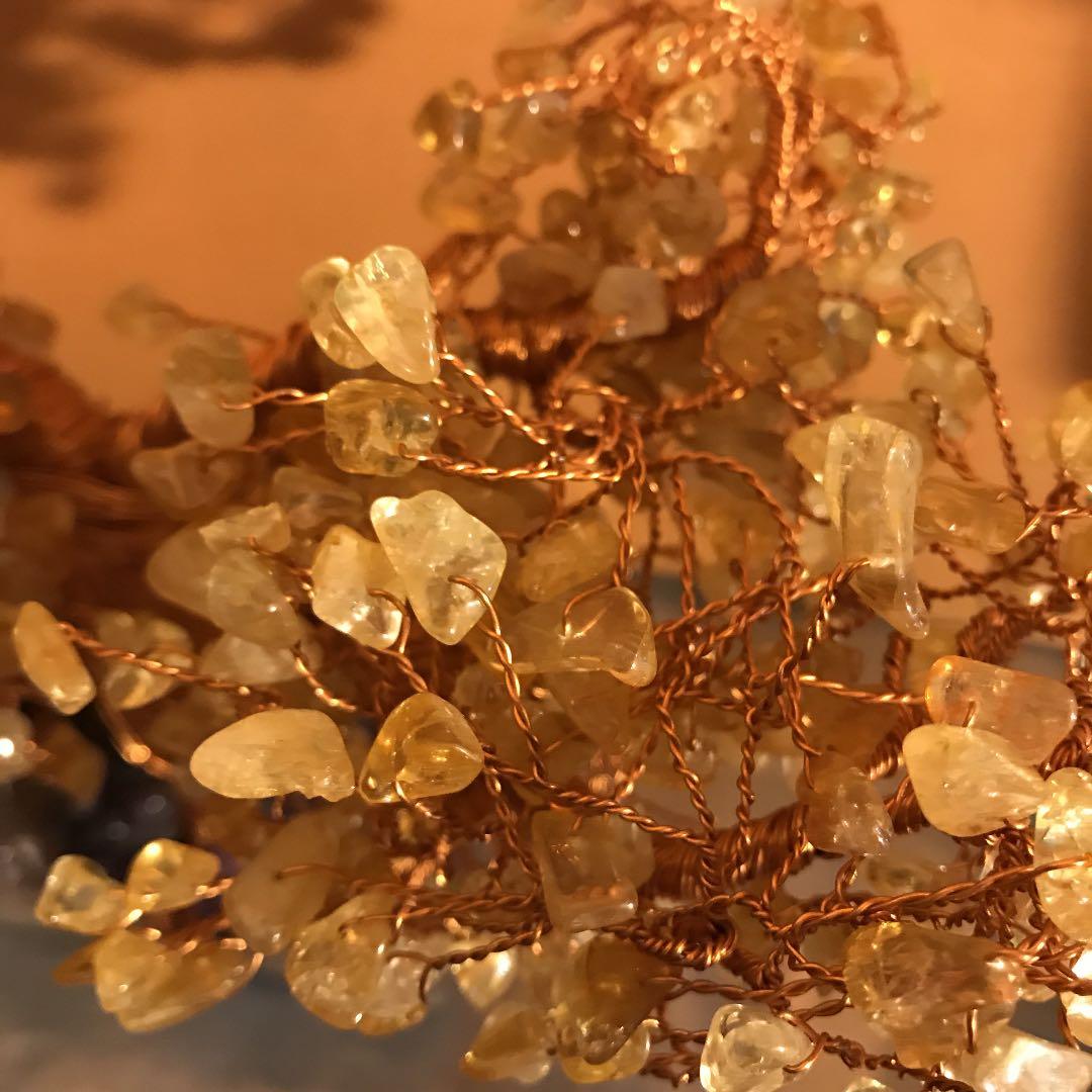 黃晶樹　　置物