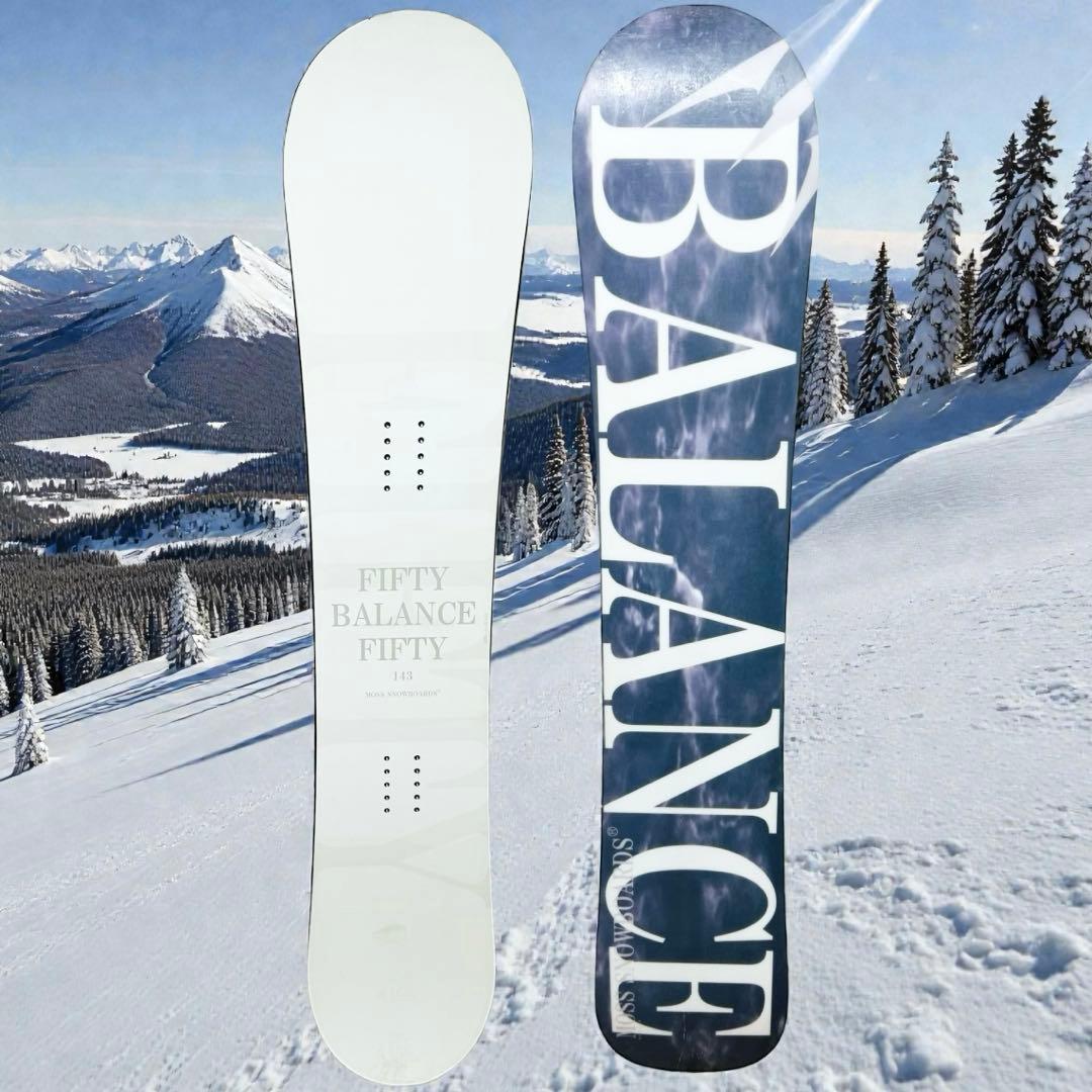 23-24 MOSS FIFTY-FIFTY 143cm グラトリ　ジブ