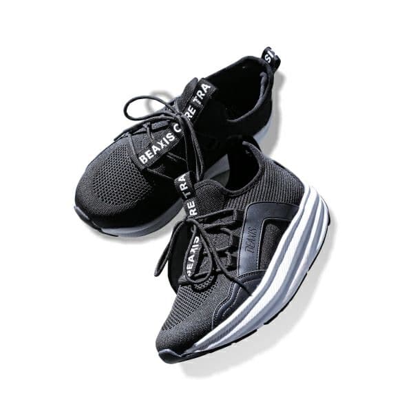 BEAXIS スリムコアスニーカー ブラック Mサイズ