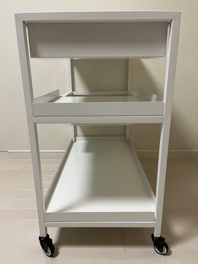 IKEA トロッテン TROTTEN ワゴン ホワイト