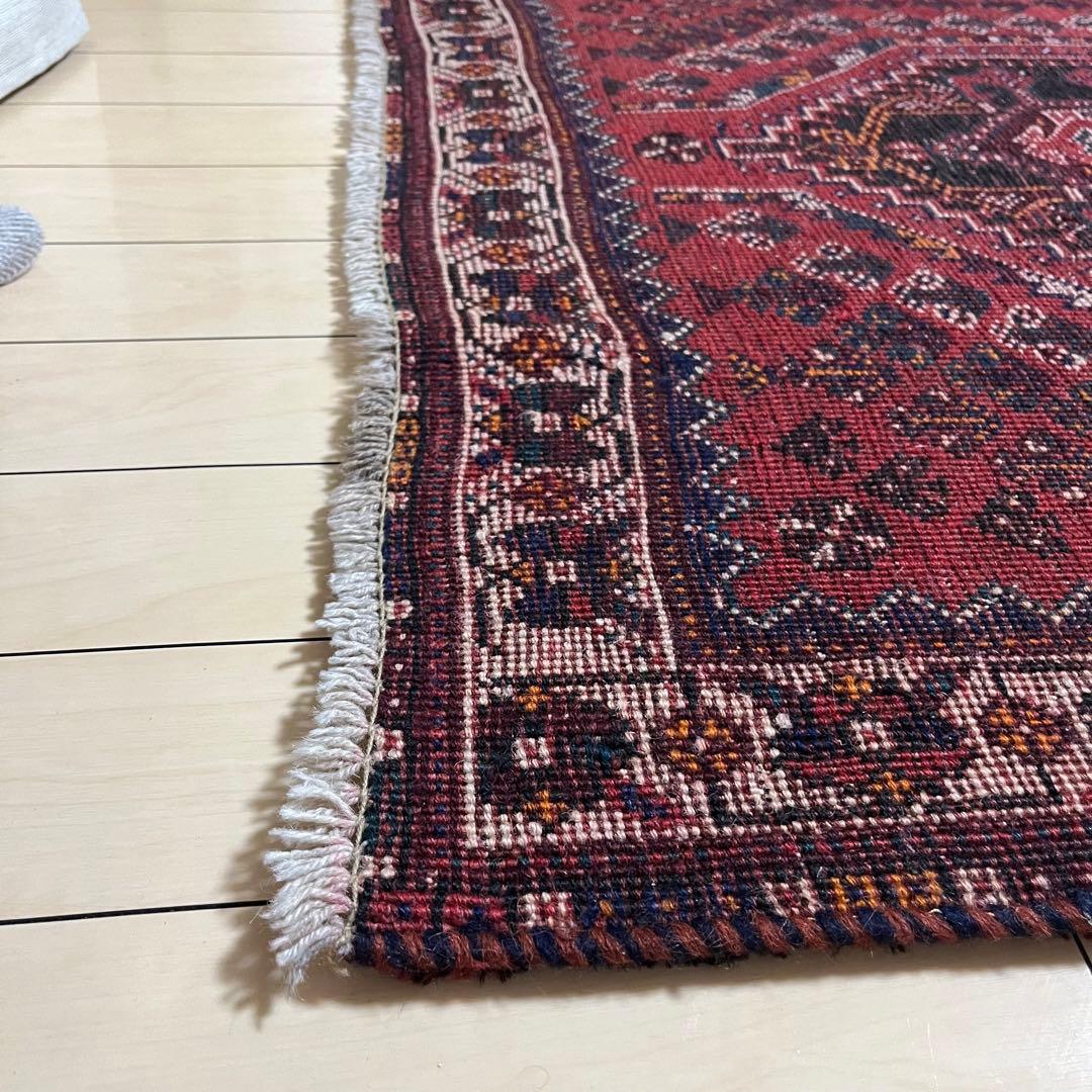 シラーズ　トライバル　ラグ　142×104