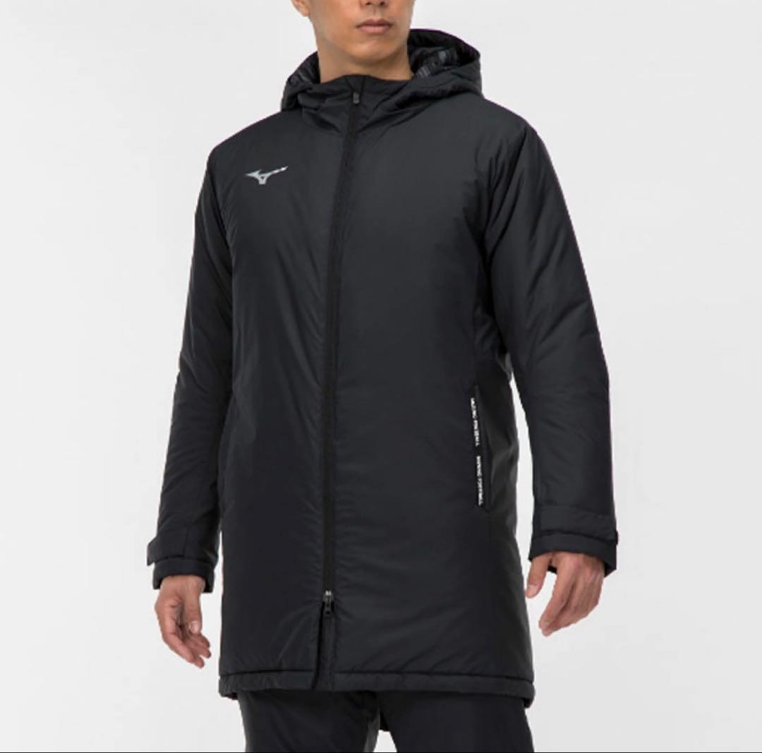ミズノ フード付き ベンチコート