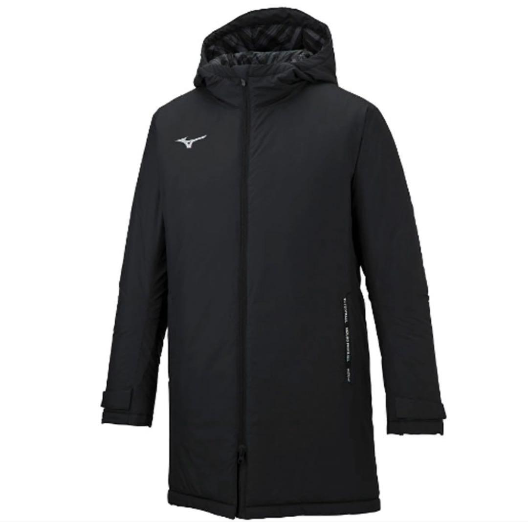ミズノ フード付き ベンチコート