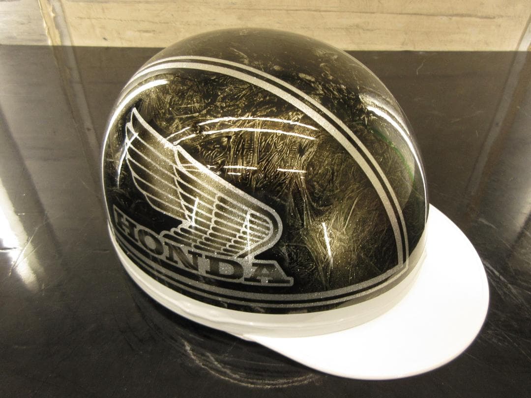 三つボタン送料込！カスタムコルク半　ホンダ 黒ラップ　最安値025