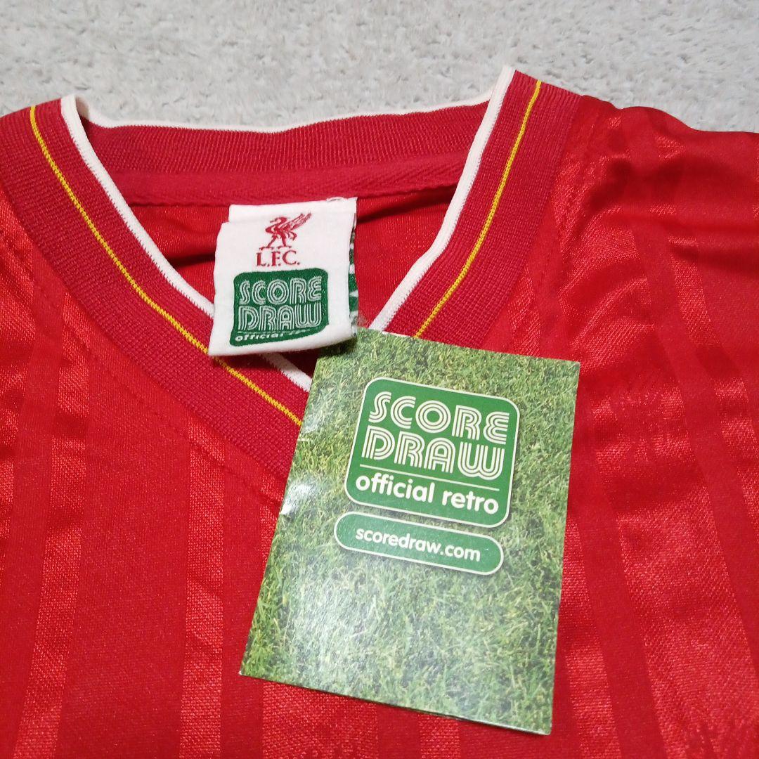 新品 1986年 リバプール サッカー ユニフォーム シャツ 公式復刻モデル