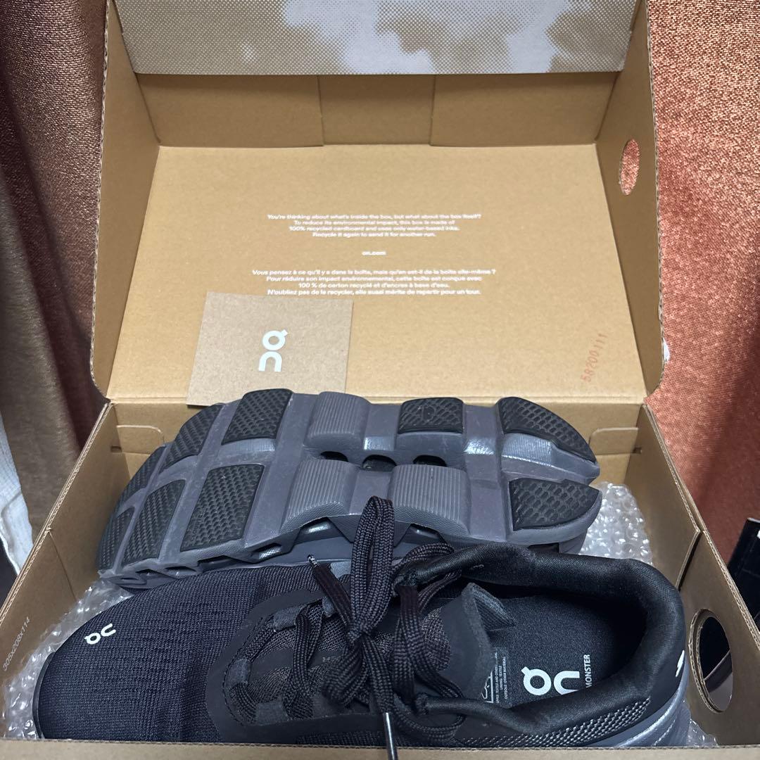 On Cloudmonster レディース スニーカー ブラック