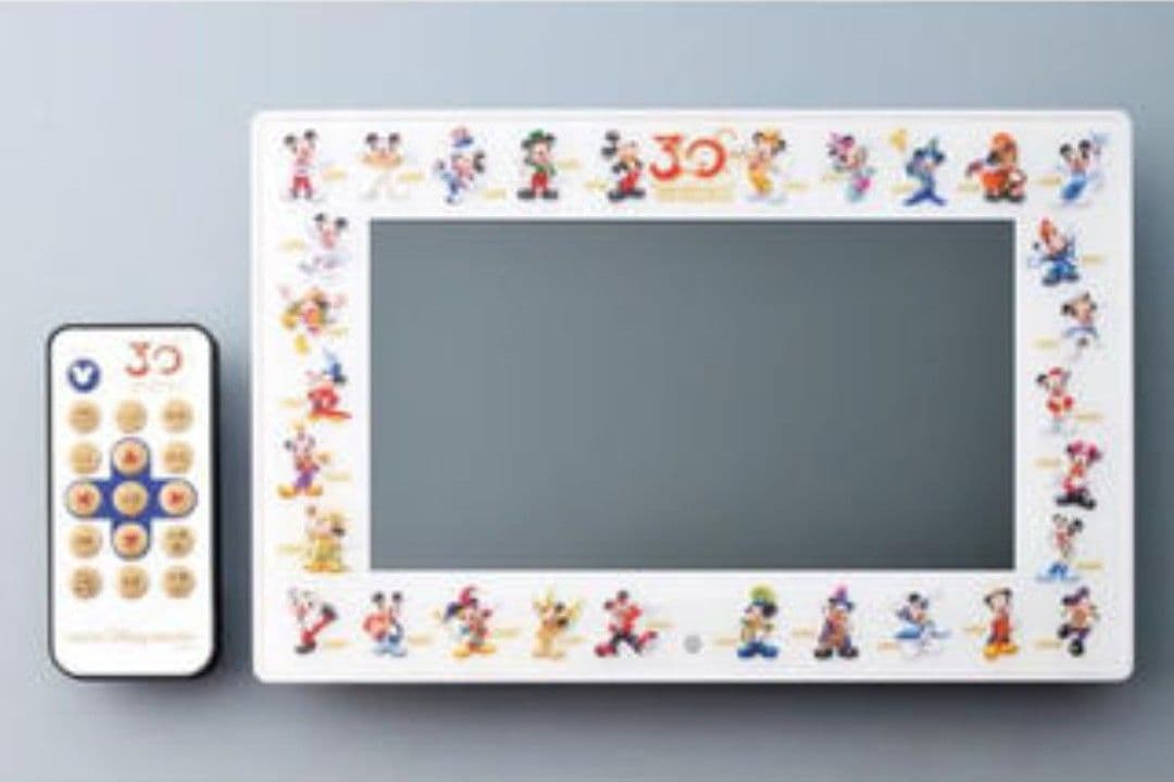 東京ディズニーランド ザハピネスイヤー デジタルフォトフレーム 30周年限定