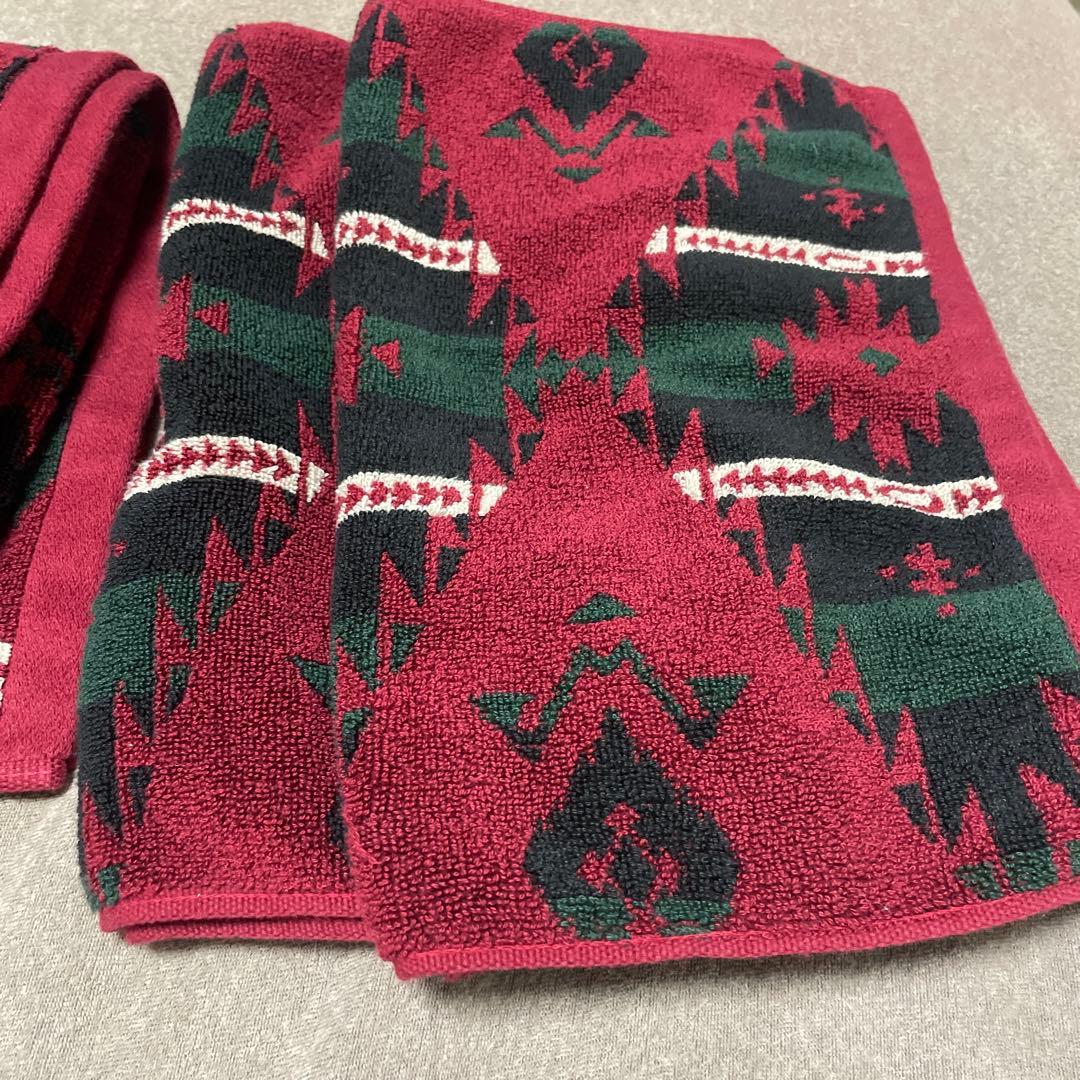 新品３点セット*ラルフローレン*バスタオル1フェイスタオル2*ナバホ ネイティブ