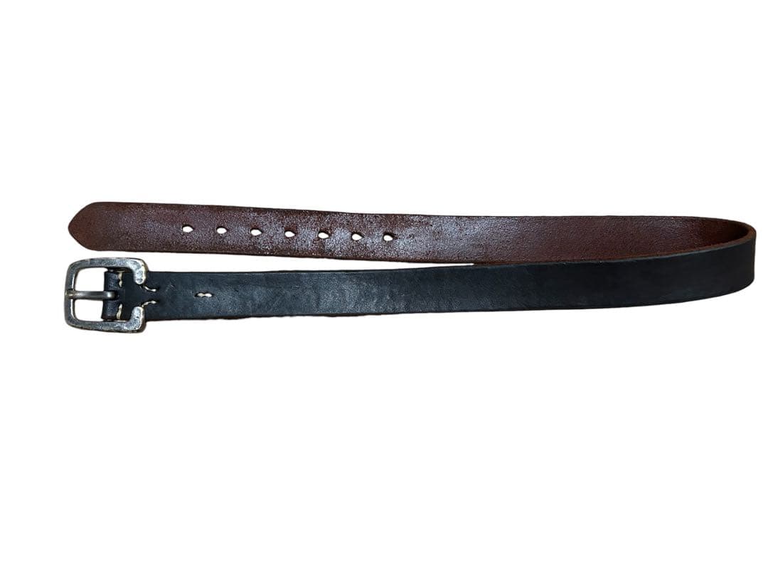 【美品】Vintage Works DH5536 33/84 レザーベルト 茶芯