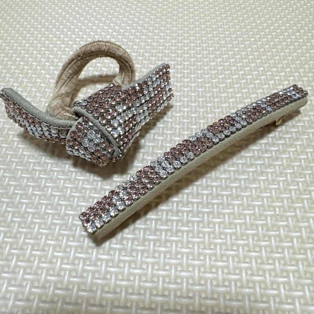 acca ドレスポニー　バレッタ　セット