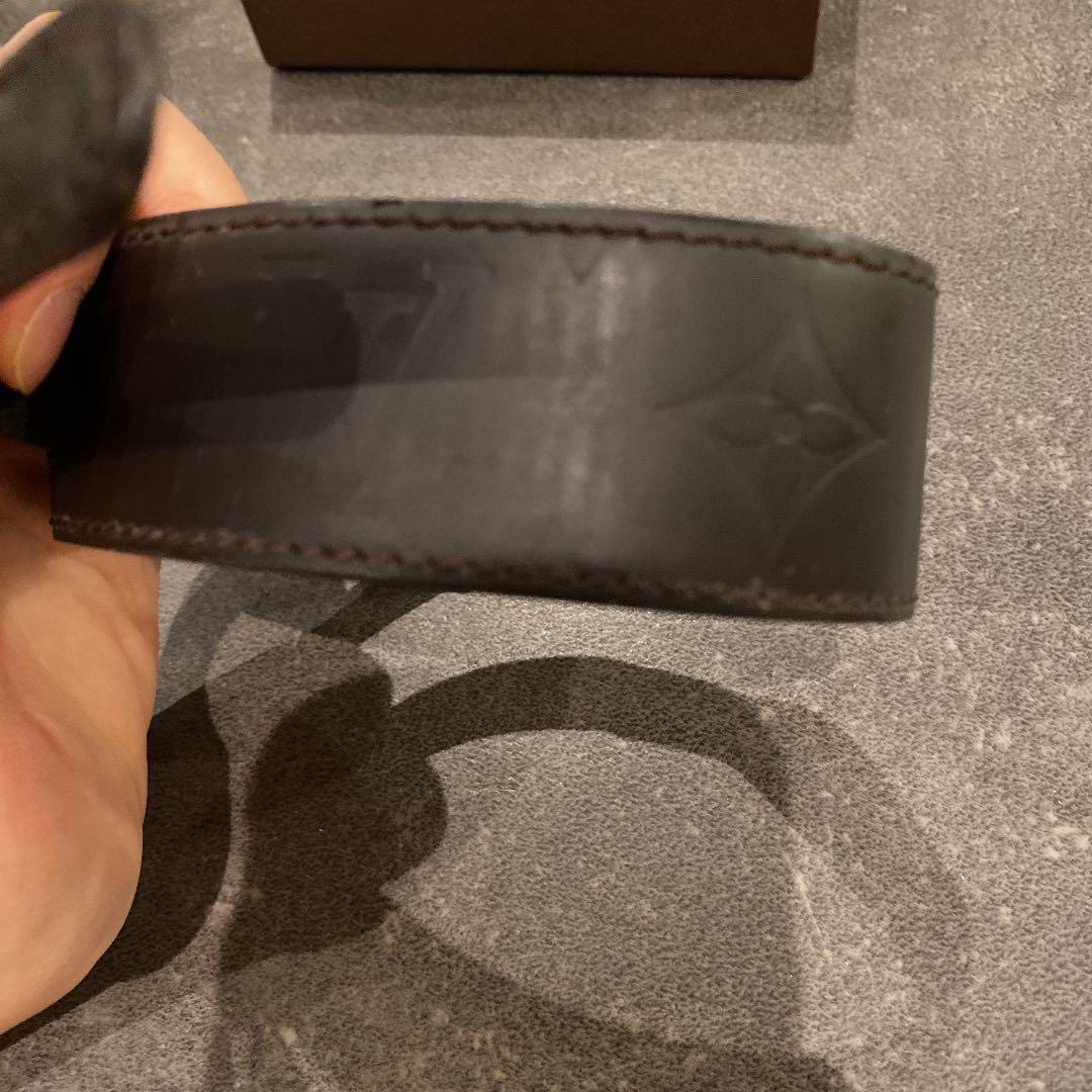 LOUIS VUITTON ルイ ヴィトン ブラスレフォース レザーブレスレット