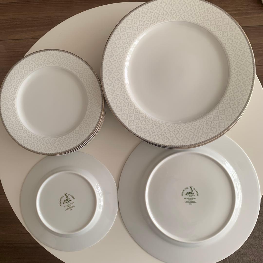 リチャード　ジノリグループ　 Ginoriディナー&ケーキ皿各6枚セット　珍品❣️