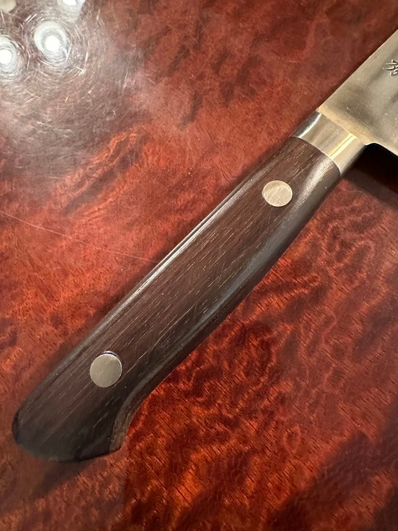 [一級品] 安来鋼　青鋼　牛刀６寸　ビンテージ