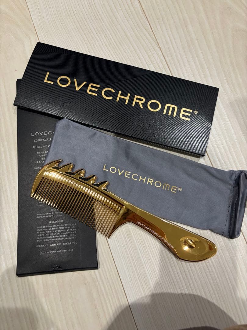 LOVECHROME K24GPスカルプカッサゴールド
