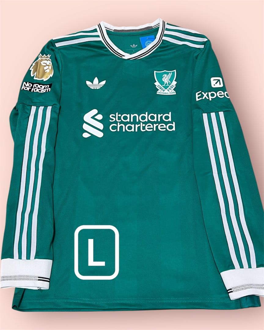 リヴァプール　ヴィルツ　選手着用モデル長袖ユニフォーム