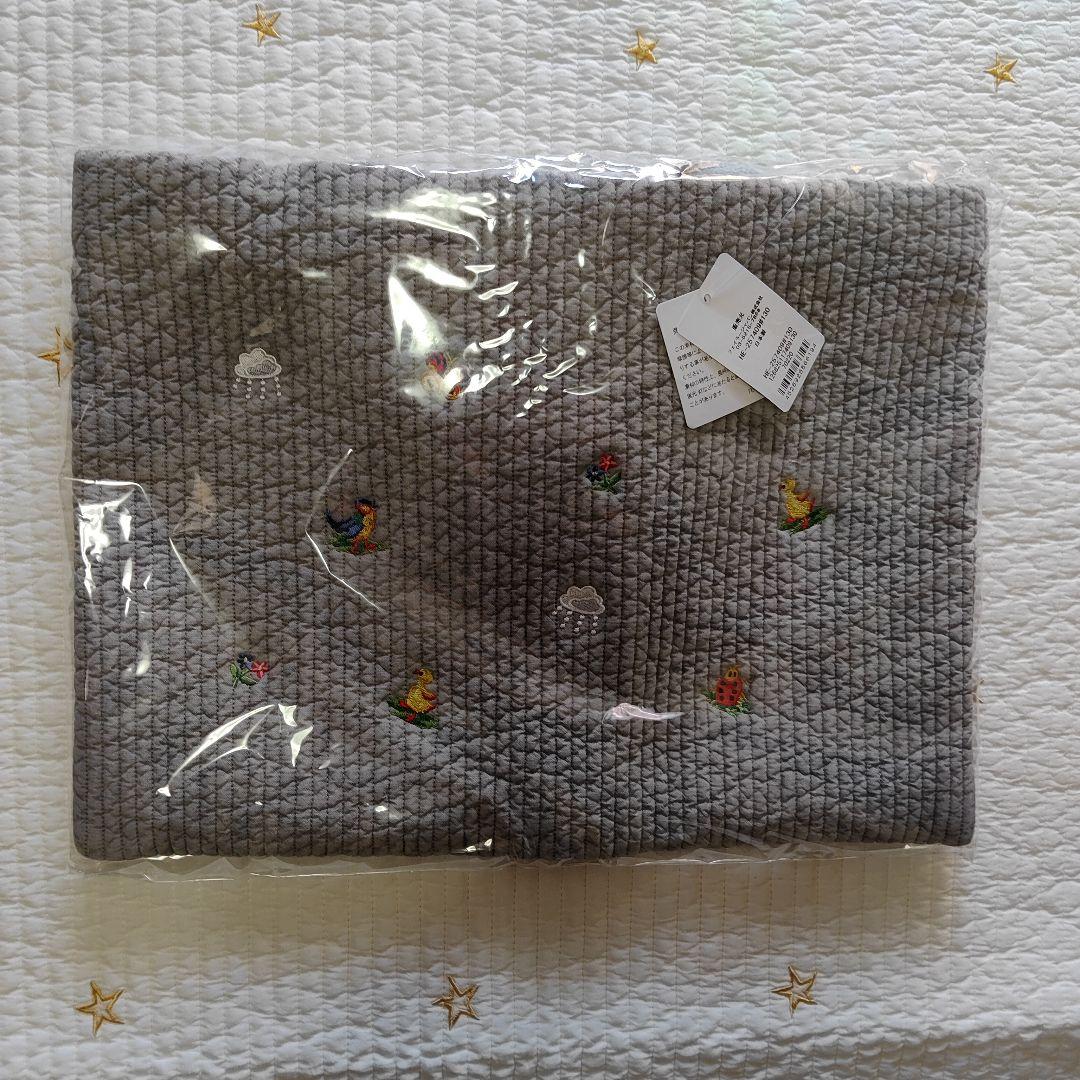 【新品未開封】FEILER ピオヌンナル 刺繍トートバッグ ライトグレー