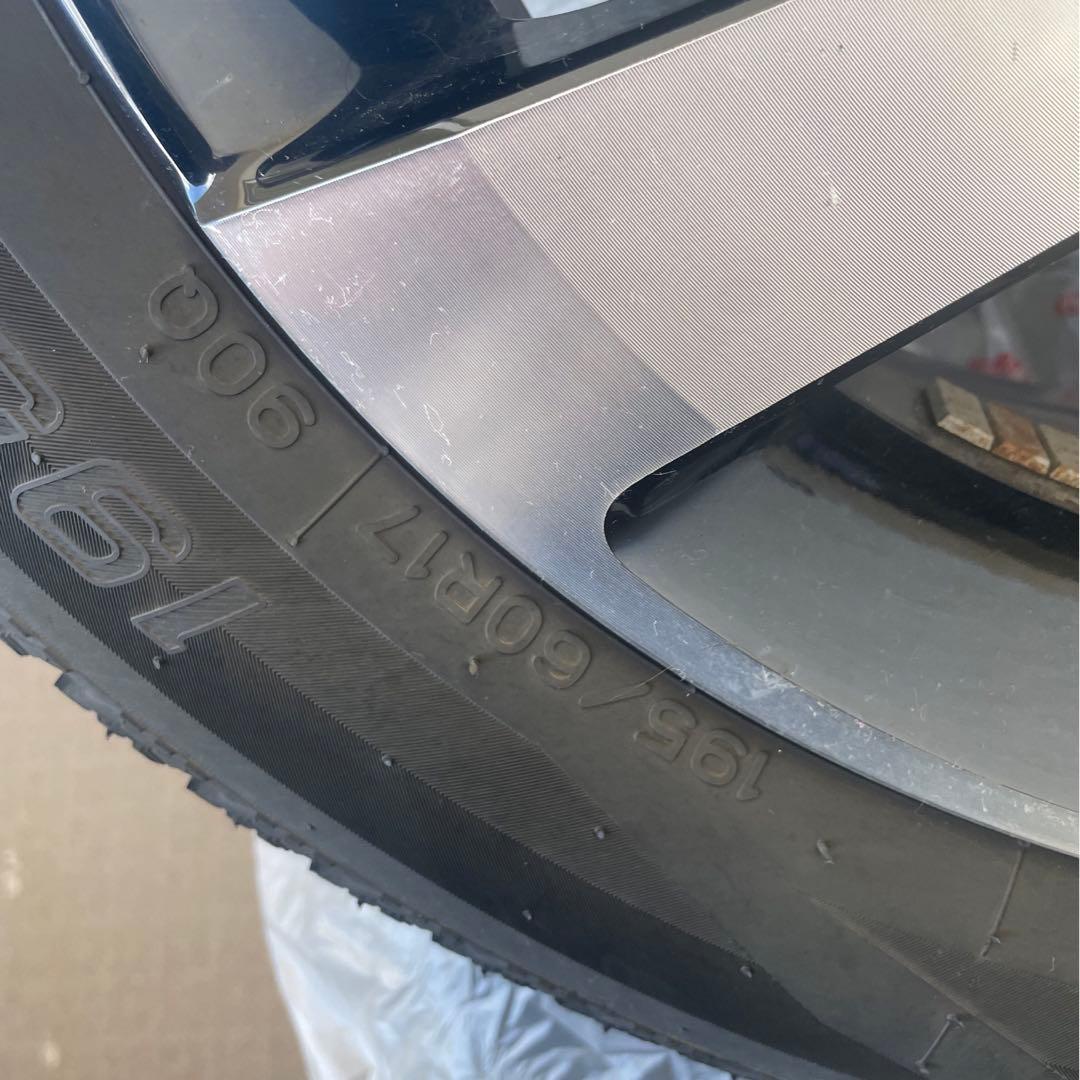 足*旅様 中古トヨタライズ純正ホイール４本セット 195/60 R17 スタッド