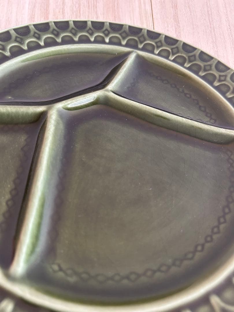 サルグミンヌ フォンデュプレート4枚　仕切り皿 フランス プロカント