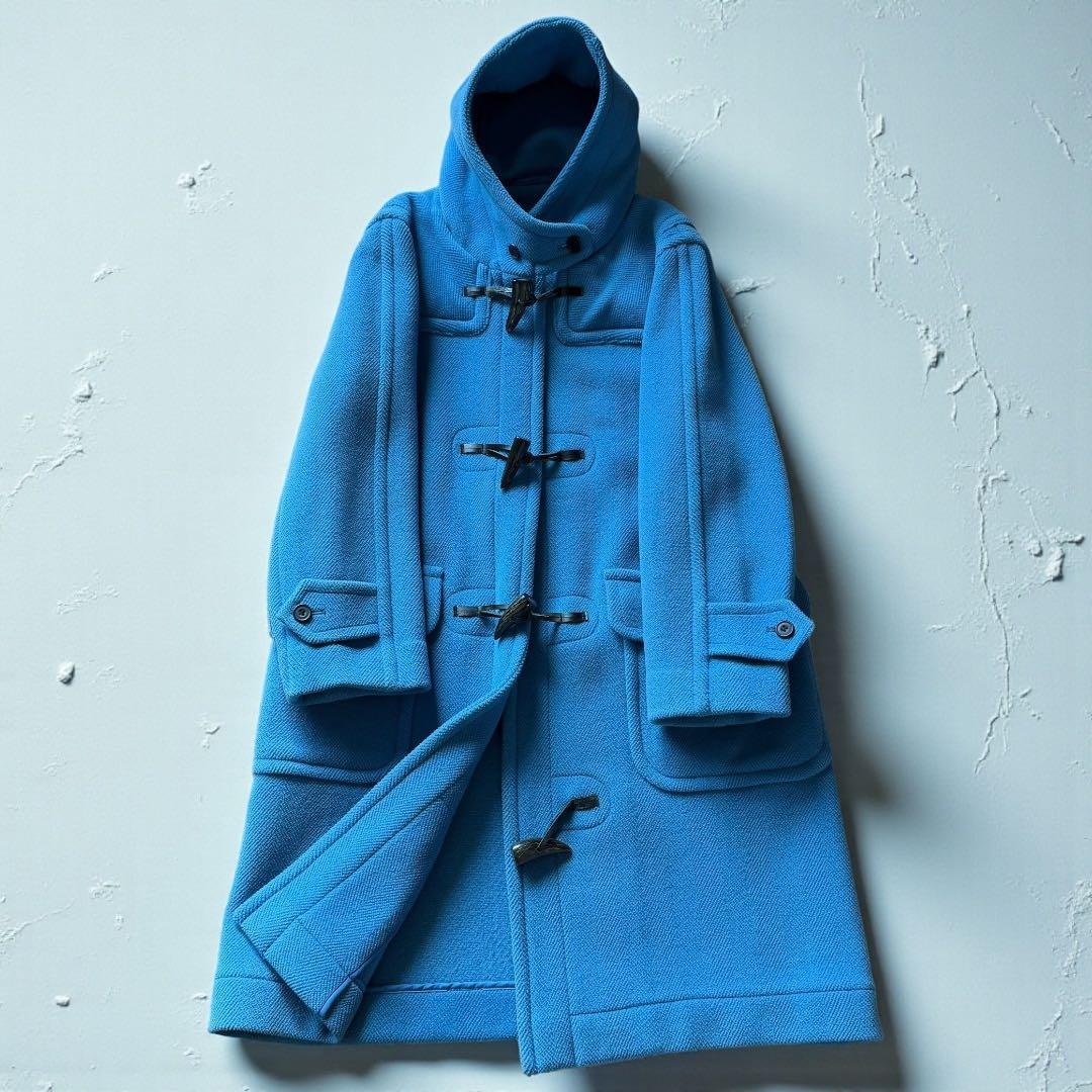 希少カラー✨オールドイングランド　ダッフルコート　ロング　ヘリンボーン　トグル