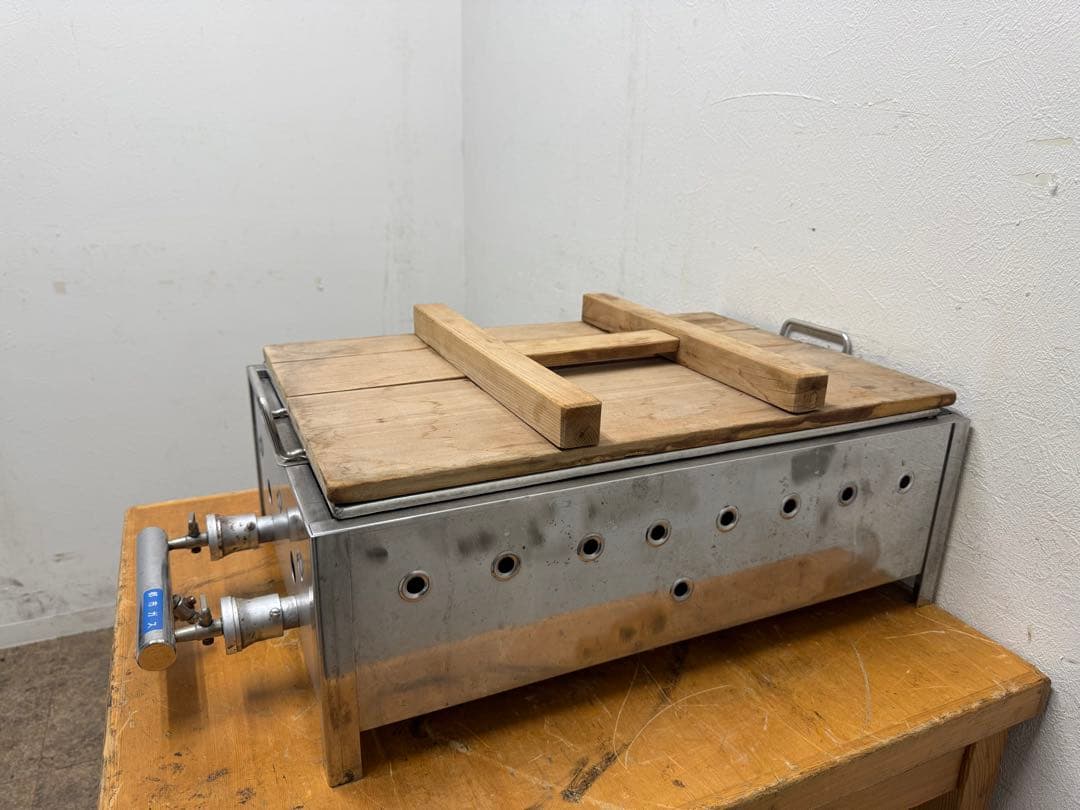 おでん鍋　６つ切り　２連　都市ガス　居酒屋　W７２０ｘD４００ｘH２２０ｍｍ