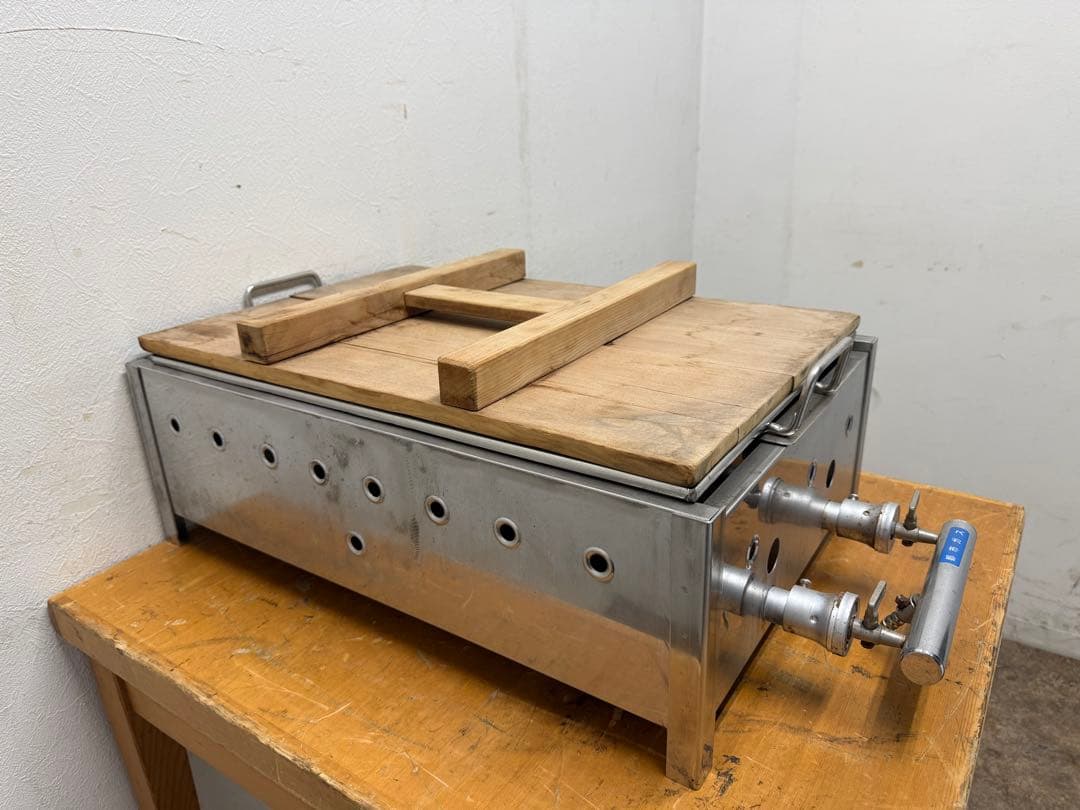 おでん鍋　６つ切り　２連　都市ガス　居酒屋　W７２０ｘD４００ｘH２２０ｍｍ