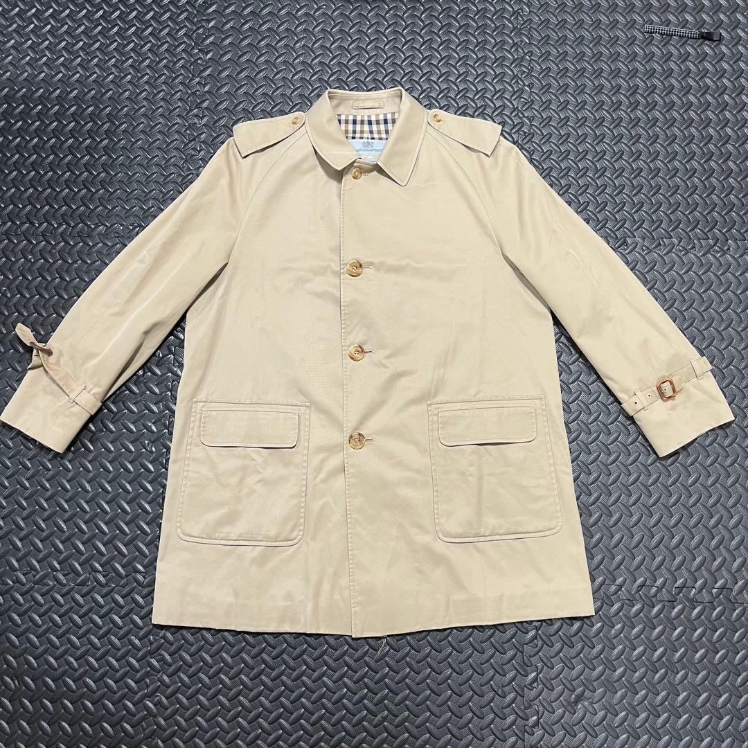 Aquascutum アクアスキュータム Aqua 5 ステンカラーコート