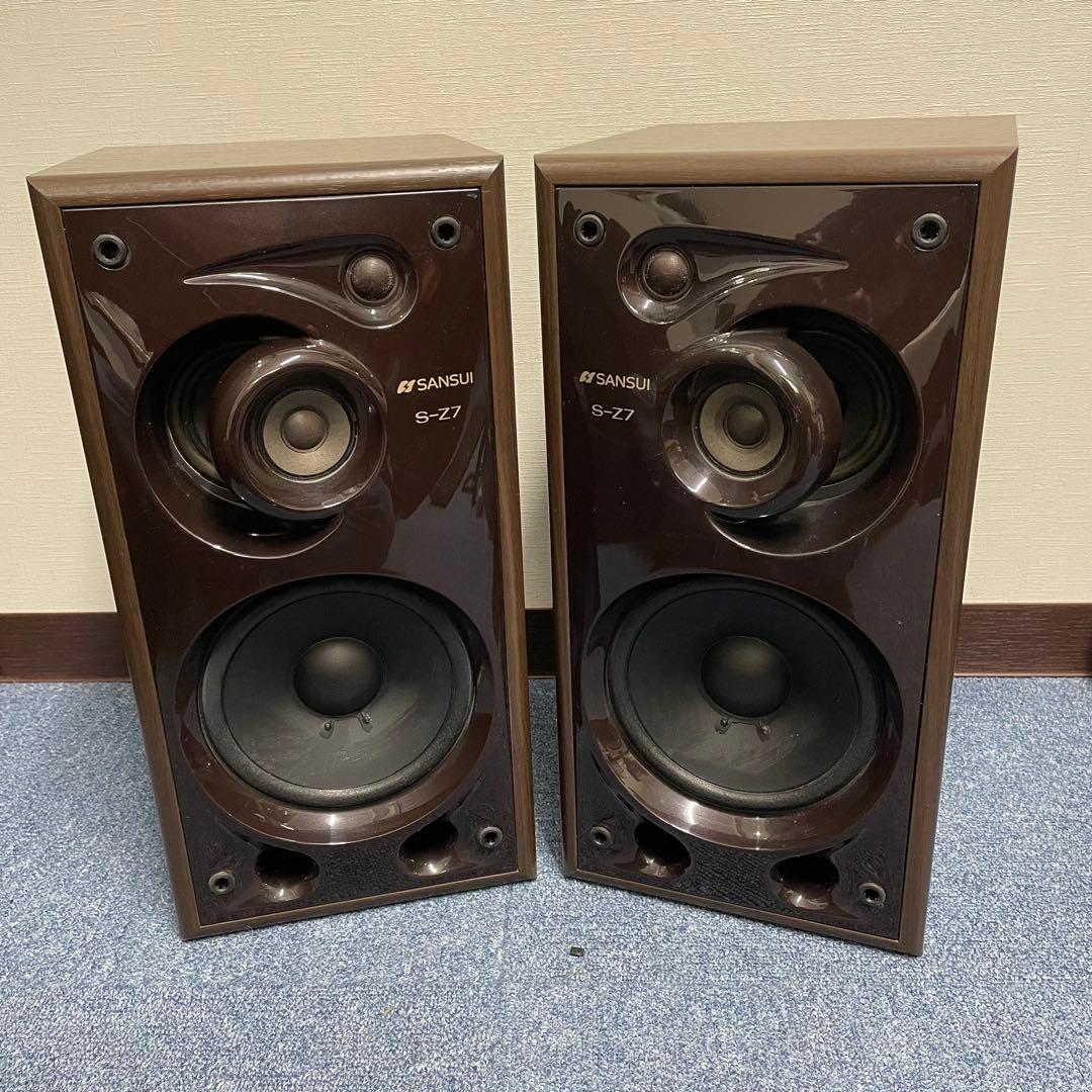【希少！ 名機】SANSUI S-Z7 スピーカー ペア 3ウェイ＋フルレンジ