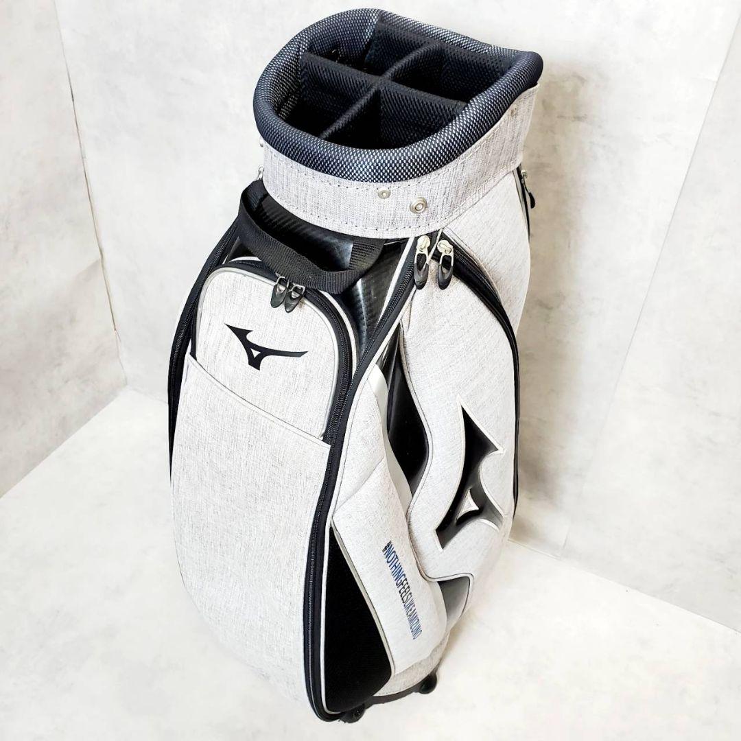 MIZUNO ミズノ キャディバッグ ゴルフバッグ グレー