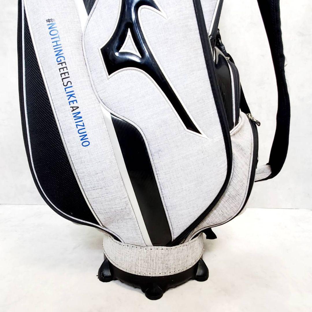 MIZUNO ミズノ キャディバッグ ゴルフバッグ グレー