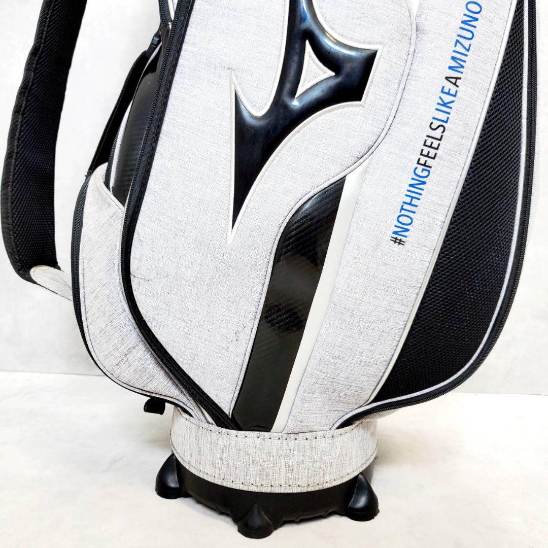 MIZUNO ミズノ キャディバッグ ゴルフバッグ グレー