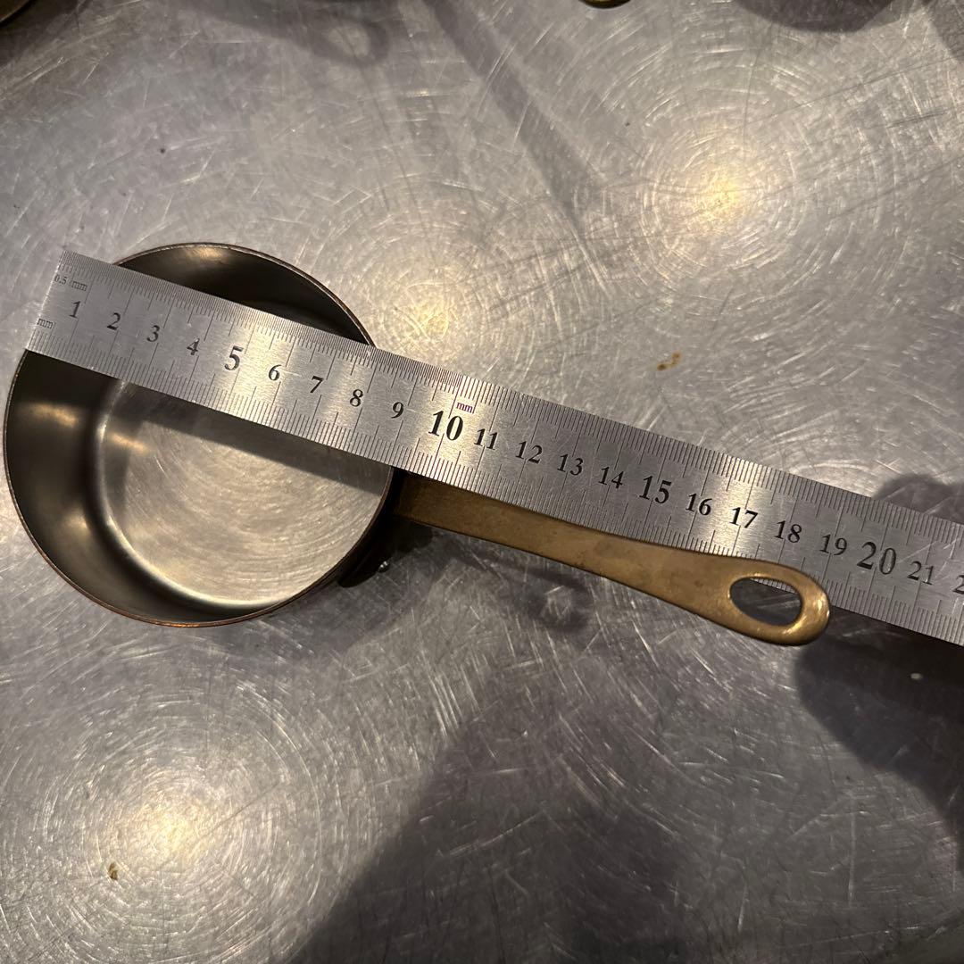 銅鍋　ソースパン　5個セット