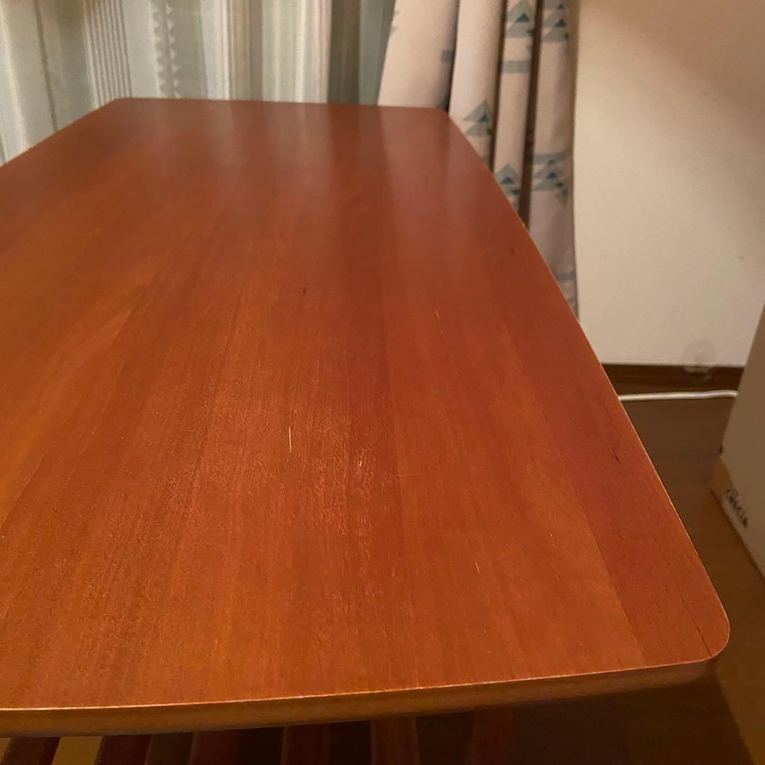 限定商品 特別仕様カリモク60×カリモクコラボ　チェリーウッド リビングテーブル