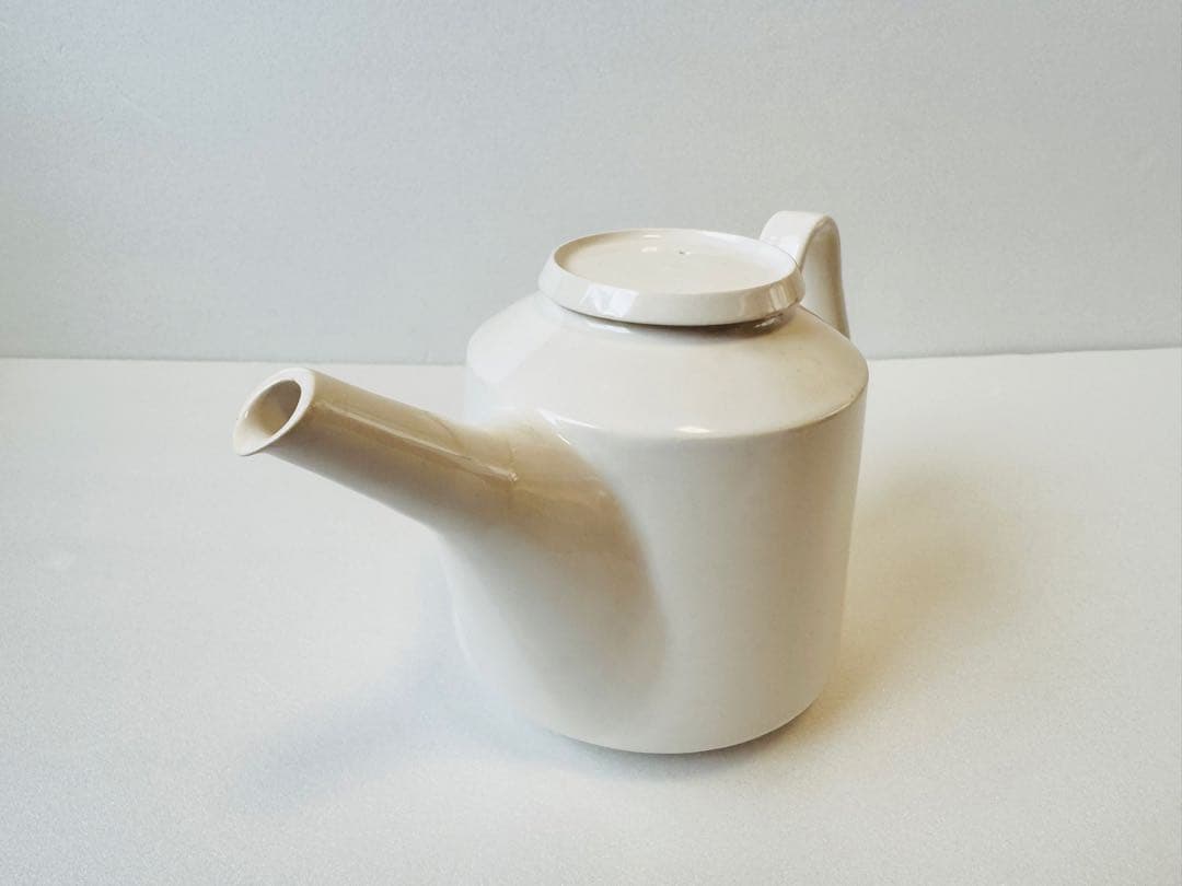 新品 山本拓也 ティーポット ホワイト 白色