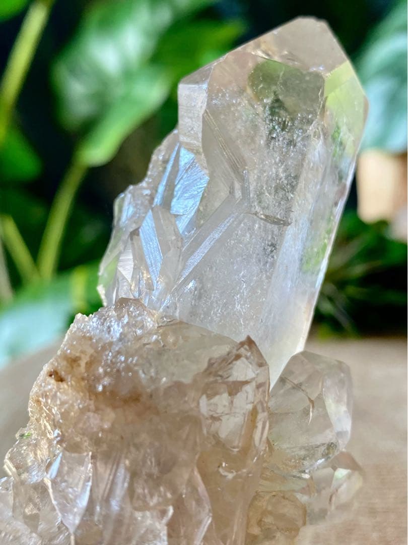 バーナクル　ヒマラヤ水晶　マニカラン産　天然石　水晶クラスター　タイムリンク