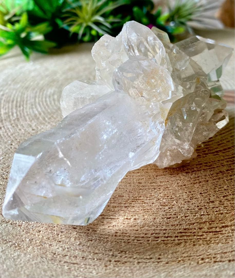 バーナクル　ヒマラヤ水晶　マニカラン産　天然石　水晶クラスター　タイムリンク
