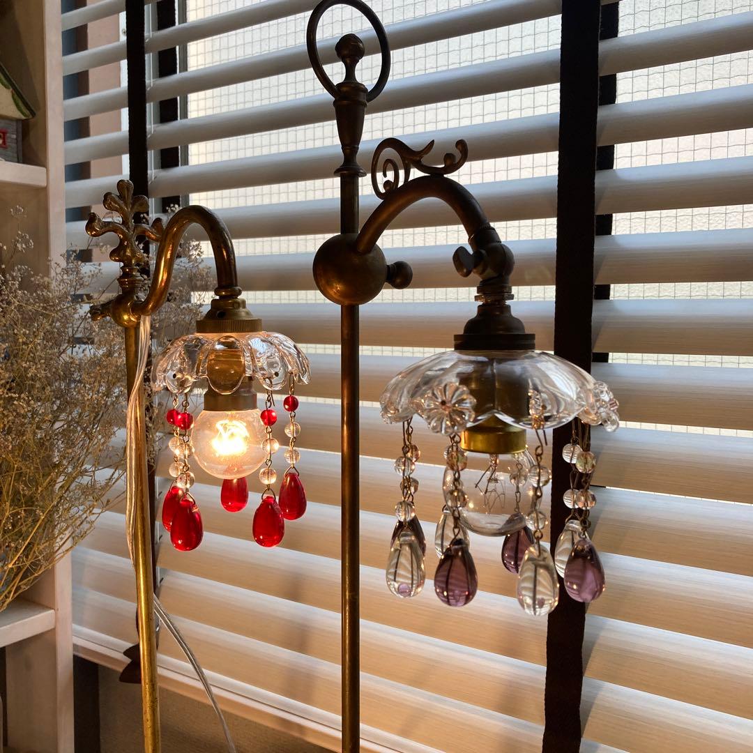 （専用ご予約）　ミニシャンデリア　フランスアンティーク　3点