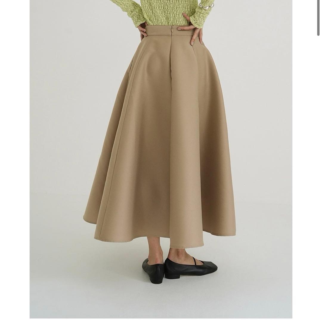 スカート CLANE VOLUME FLARE SKIRT