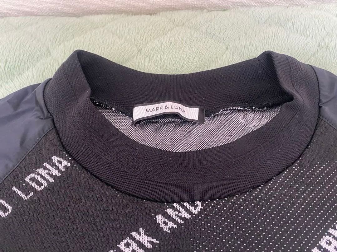 ゴルフウェア　メンズ　MARK & LONA ブラック アウター