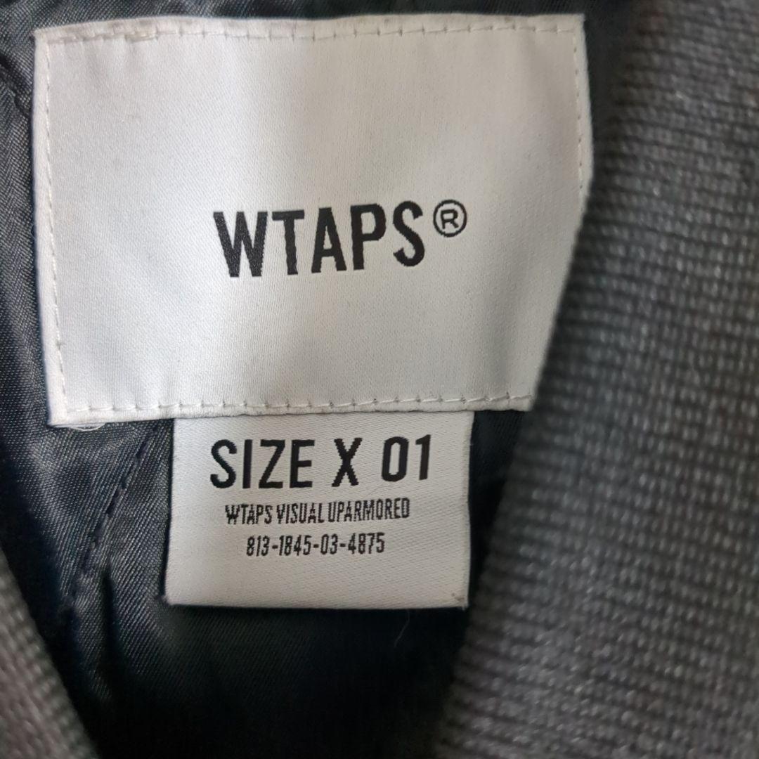 WTAPS CROSS BONE TEAM JACKET 黒 クロスボーン