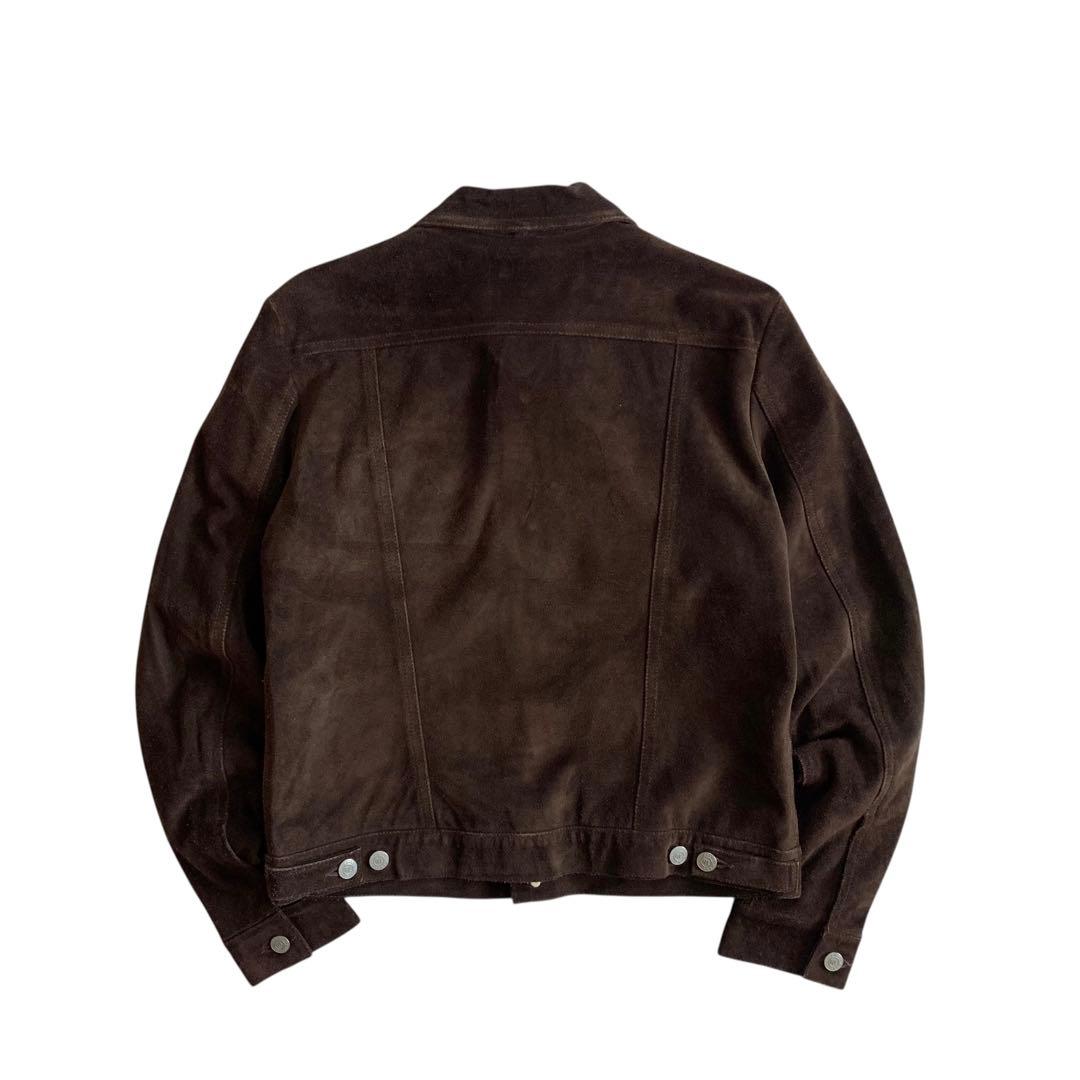 POLO JEANS スエード　レザージャケット