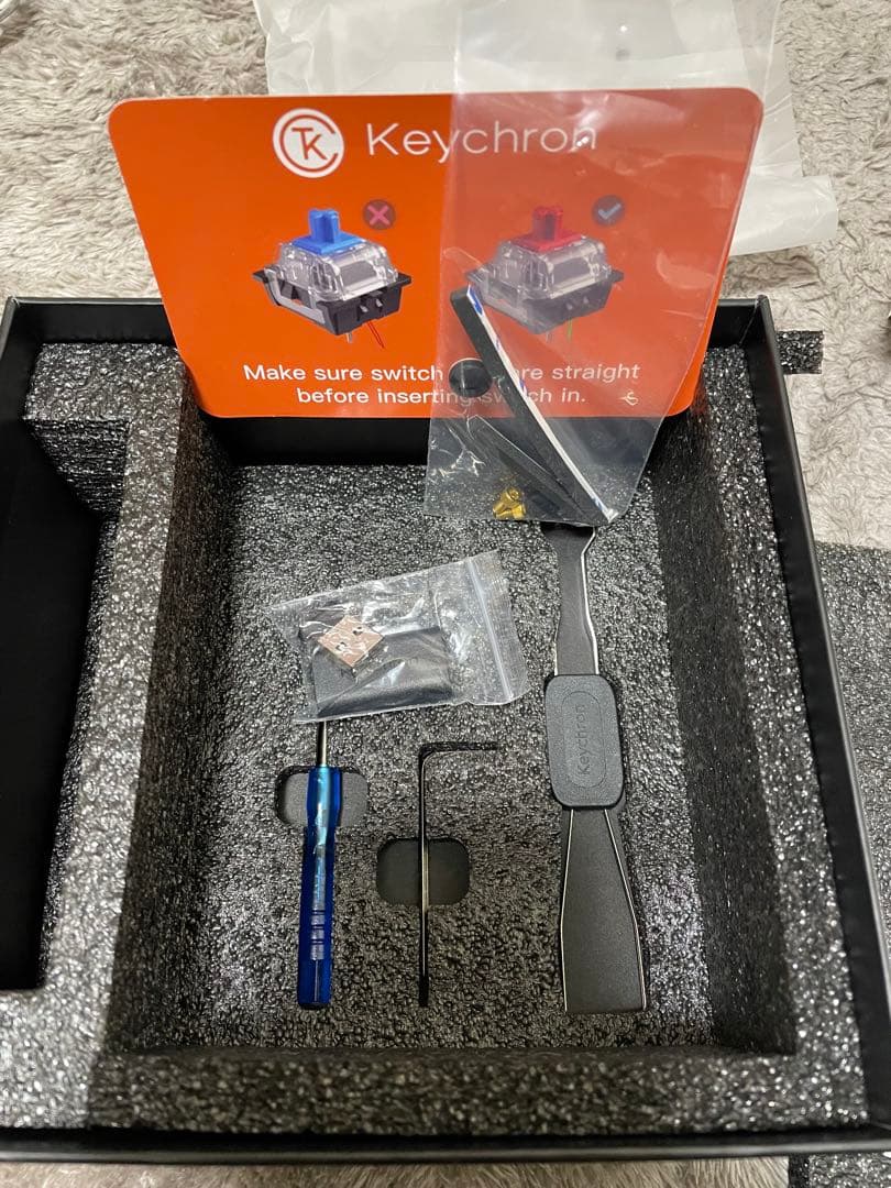 Keychron Q0 Max QMK Gateron メカニカル茶軸