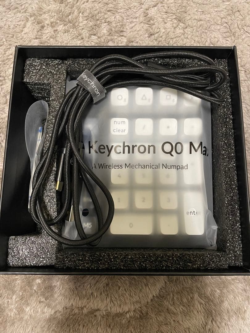 Keychron Q0 Max QMK Gateron メカニカル茶軸