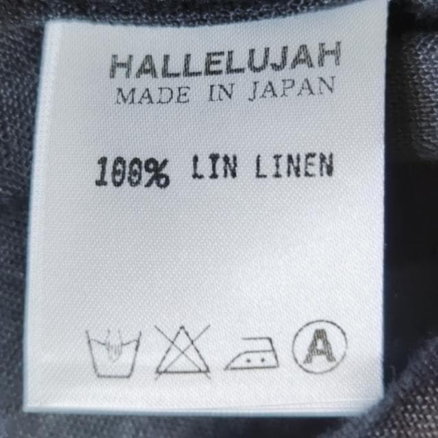 【美品】Hallelujah 羊使いのローブ ワンピース リネン 黒