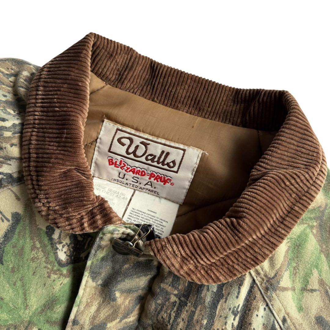 80s 90s USA製 ウォールズ リアルツリー 中綿ジャケット ハンティング