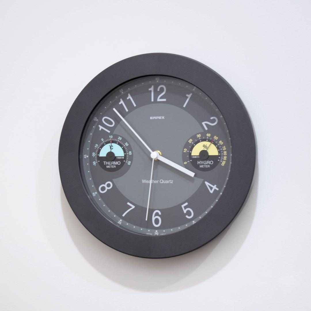 掛け時計　ポストモダン　ミッドセンチュリー　スペースエイジ　　rhythm