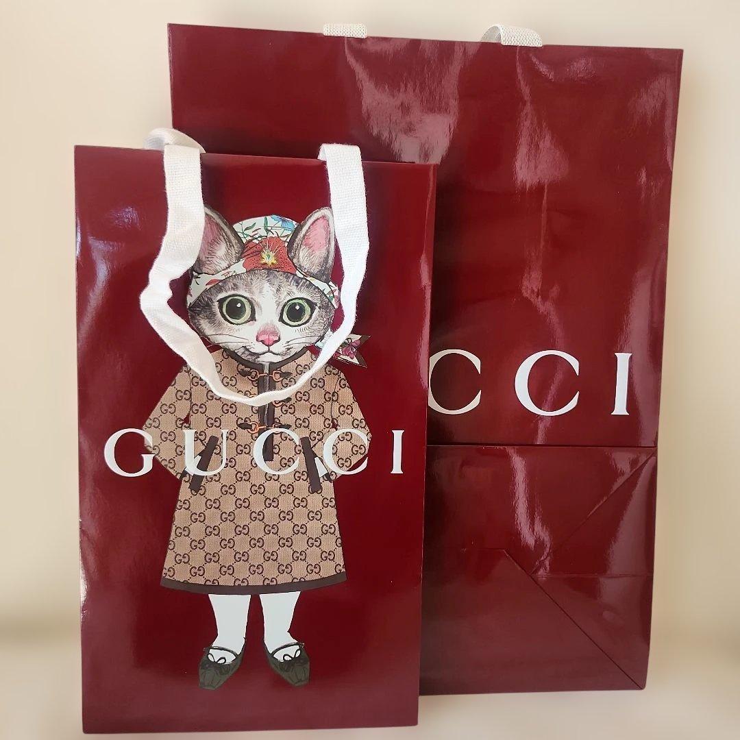 若槻 グッチ　ヒグチユウコ　シルク　ネックボウ　スカーフ　ショッパー2枚付