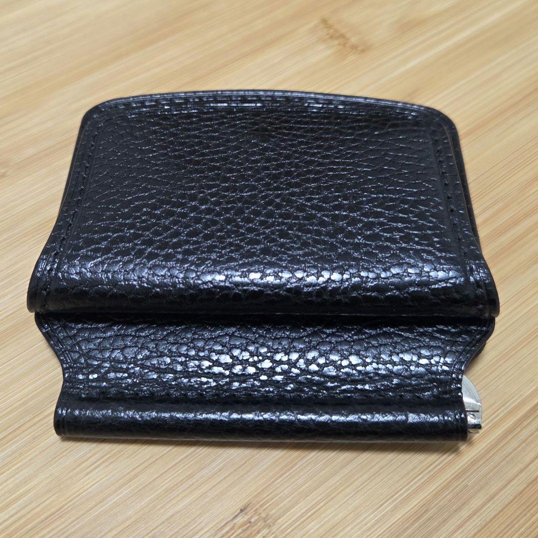 6T leatherworks マネークリップ　ブラック/ドラーロ